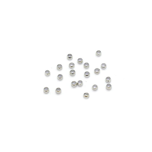 \期間限定10%OFF/ アクセサリーパーツ つぶし玉(F-150-R) 約2.0mm R.シルバー 20個入 06Af99_ \期間限定10%OFF/ アクセサリーパーツ つぶし玉(F-150-R) 約2.0mm R.シルバー 20個入 06Af99_