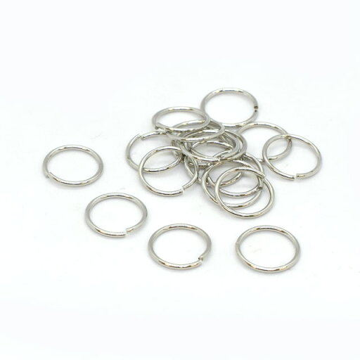 \期間限定10%OFF/ アクセサリーパーツ 丸カン(F-158-R) 線径1mm/外径12mm R.シルバー 18個入 06Af99_ \期間限定10%OFF/ アクセサリーパーツ 丸カン(F-158-R) 線径1mm/外径12mm R.シルバー 18個入 06Af99_