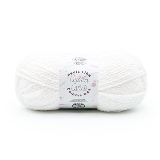 ɥŷԾŹ㤨ּԤ߻ Lion Brand Yarn-饤֥ɥ䡼- FEELS LIKE CUDDLESե륺 饤 ɥ륺158 100D.SNOW 06Co99_פβǤʤ2,090ߤˤʤޤ