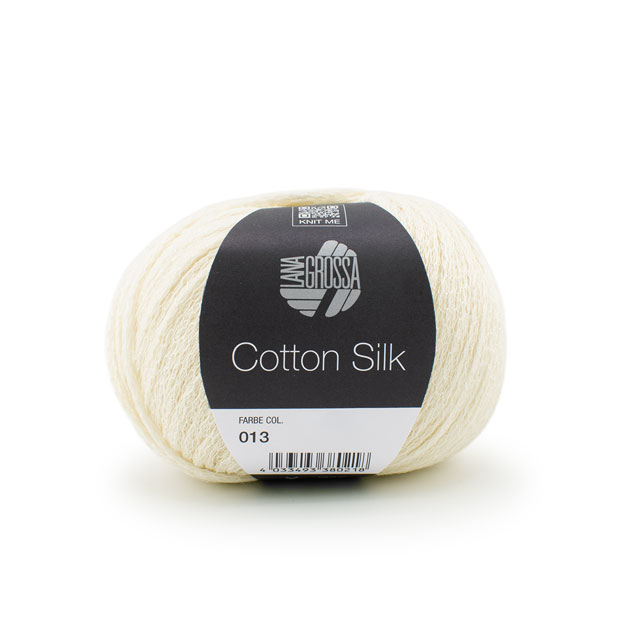 手編み糸 LANA GROSSA-ラナグロッサ- Cotton Silk・コットンシルク 色番13 06Co99_