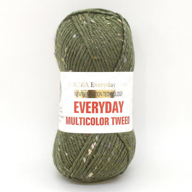 毛糸 エブリディマルチカラーツィード（N-109） 色番305 06Co99_
