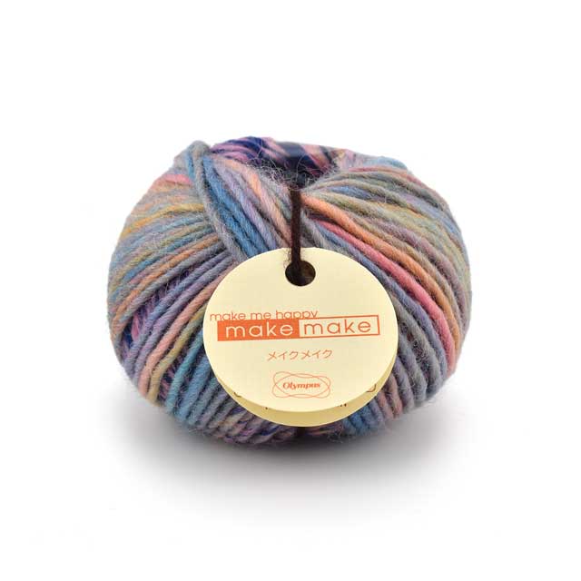 Woolen Yarns - 毛糸 オリムパス メイクメイク 36.ブルー＆ピンク 06Co99_