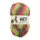 毛糸 Opal-オパール- KFSセレクション 4ply/4本撚り KFS159.とれたてパプリカ/グリーン×ピンク系カラー (M)_b1j