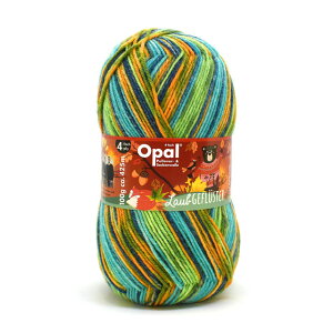 毛糸 Opal-オパール- 秋のささやき 4ply/4本撚り 11252.秋雨 06Co99j
