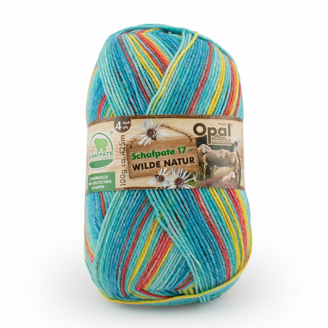 毛糸 Opal-オパール- シャーフパーテ17 4ply/4本撚り 11595.ハーブのごちそう 06Co99j