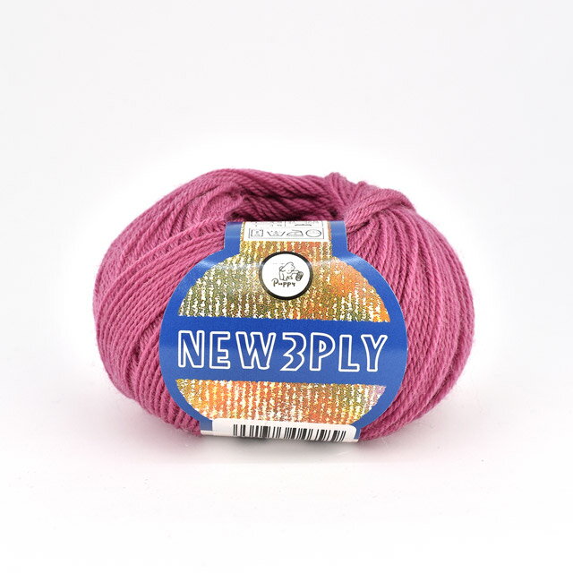 毛糸 パピー ニュー3プライ 色番358 06Co99_