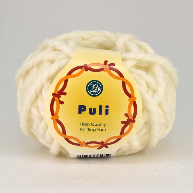 ＼期間限定20%OFF／ 毛糸 パピー プーリー 色番101 06Co99_