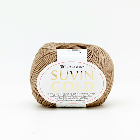 手編み糸 リッチモア（ハマナカ） スビンゴールド 色番34 06Co99_