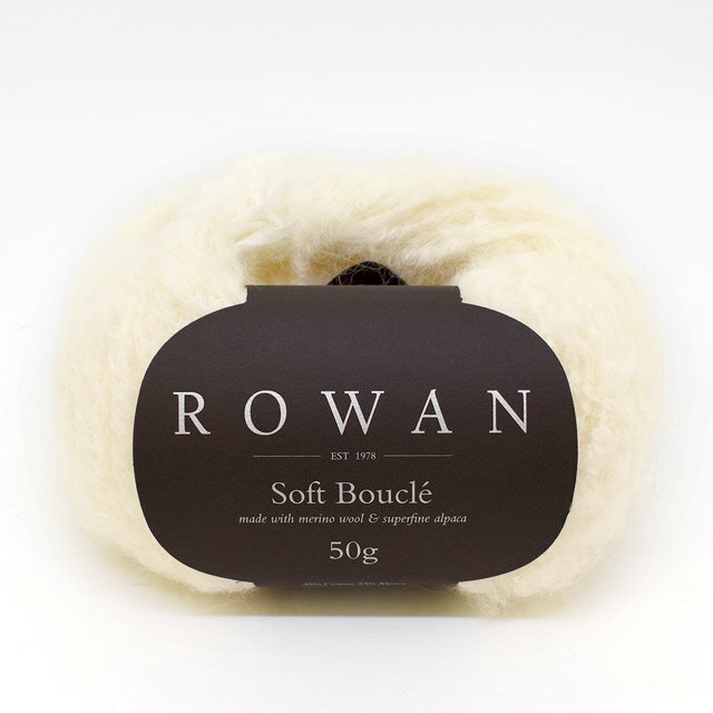 毛糸 ROWAN-ローワン- Soft Boucle・ソフトブークレ（9802231） 600.snow (M)_b1jのサムネイル