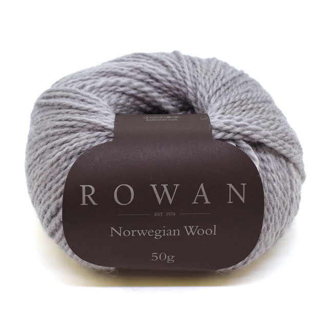 毛糸 ROWAN-ローワン- Norwegian wool・ノルウェージャンウール（9802240） 16.Frost Grey (M)_b1j