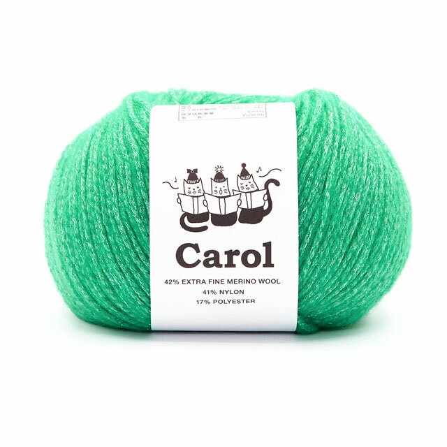 毛糸 スキー キャロル 555.エメラルド 06Co99_