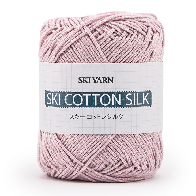 手編み糸スキー コットンシルク 色番417 06Co99_