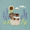 刺しゅうキット DMC Chicchi刺繍キット(JPT70) シマリスさんのお気に入りの場所 06Bi99_