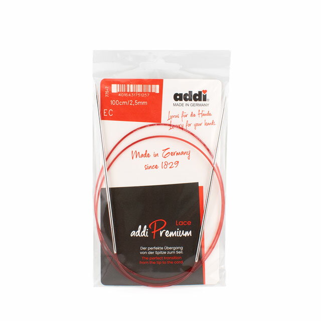 addi-アディ- 輪針 100cm/2.5mm（775-7） シルバー 06Cq99_