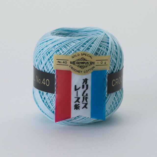 レース糸 オリムパス 金票 ＃40 10g 色番361 06Bn99_