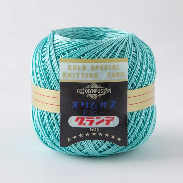 樂天商城 - レース糸 オリムパス エミーグランデ 50g 220.ミントアイス 06Bn99_