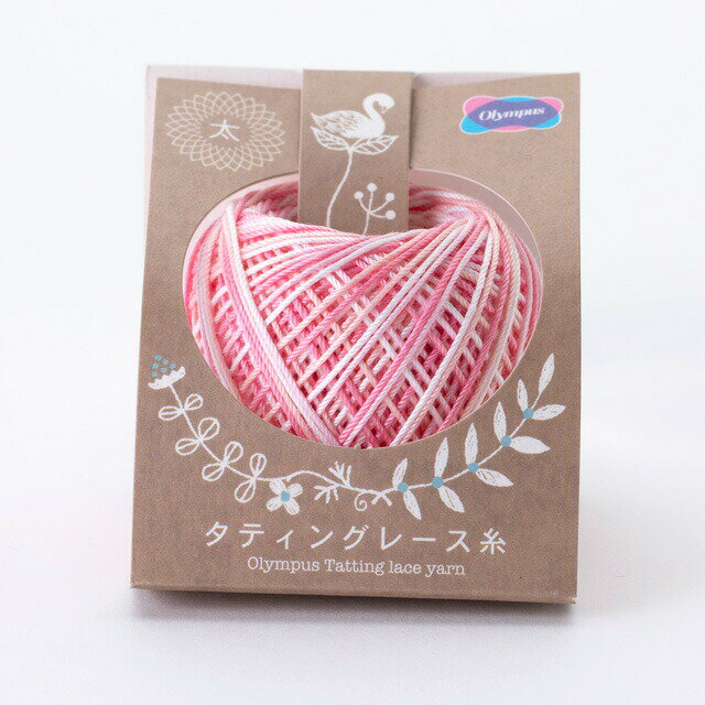 オリムパス タティングレース糸 太 色番T702 06Bn99_
