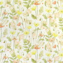 〔メール便対応商品〕 生地 LIBERTY FABRICS リバティ・ファブリックス タナローン 2025SS Botanical Escape Garden Poppies ガーデン・ポピーズ(25-363J7403) 25AU.イエロー 09Ac03j