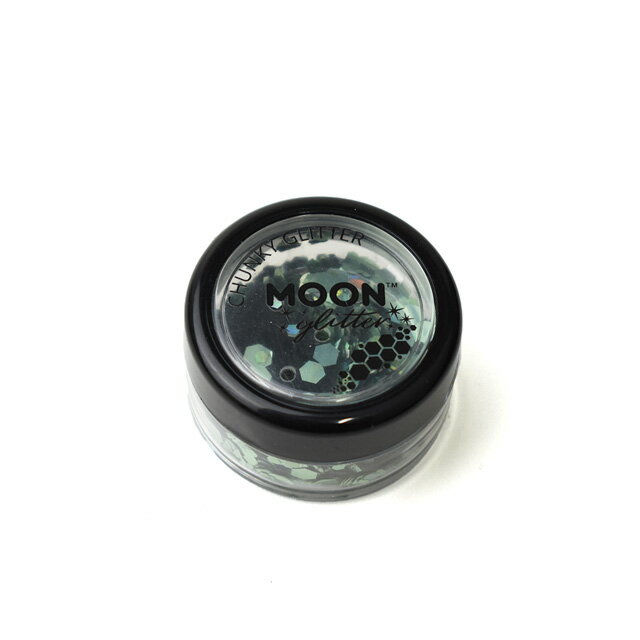 メイク用グリッター MOON Holographic Chunky Glitter (G04540) Green 07Cn99_
