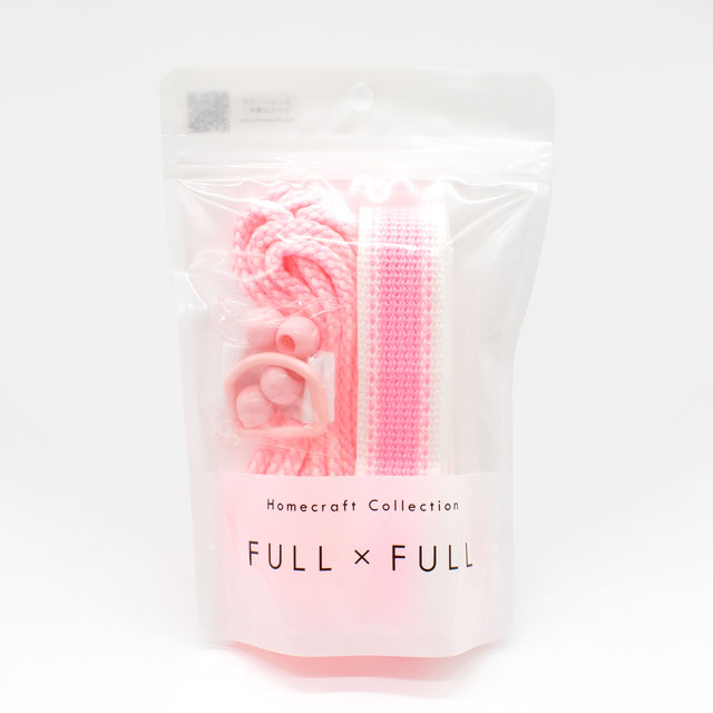 通園通学グッズ用パーツセット FULL×FULL フルフル ステッチ（HF-603） 1.ピンク (H)_4a_