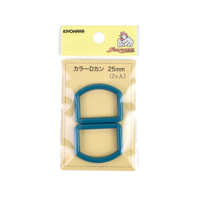 ●素材：ナイロン【商品の詳細】上履き入れなどのアイテム作りに欠かせないDカンパーツです。【ご注文前に必ずお読み下さい】・表示価格は1パックの価格です。・製造ロット、ご覧になるディスプレイや視覚環境により実際のお色と異なる場合がございます。・当社の他オンラインショップと在庫を共有しており、注文が確定しても完売・欠品の場合があります。予めご了承下さい。