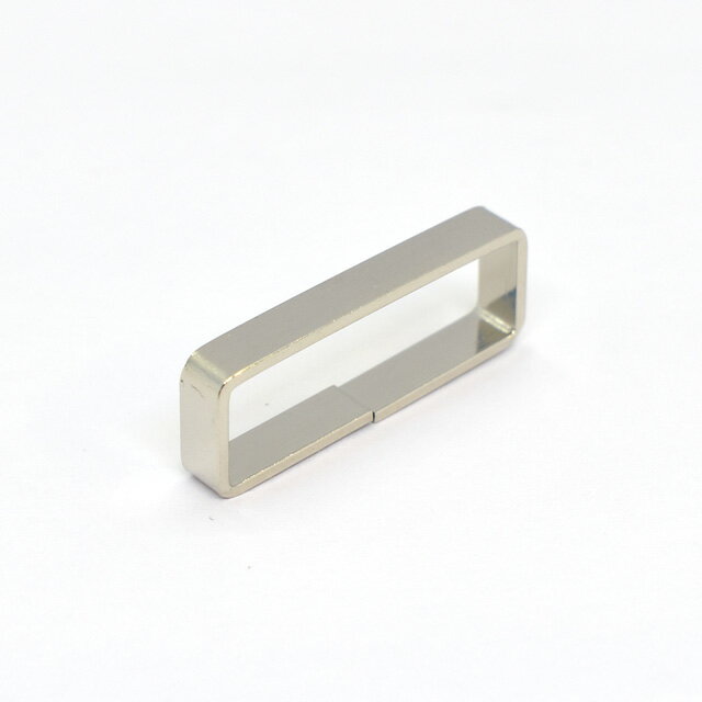 ベルト用パーツ ベルトループ サルカン 25mm（MF3755） N.ニッケル 08Bg99_
