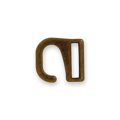 バックル 引掛けカン 15mm ATG.アンティークゴールド 08Bg99_