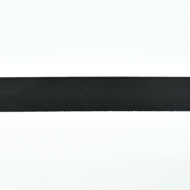 ゴムテープ オペロン201（オルビットF 25） 25mm 黒 08Bj99_