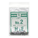 ヒバリ印 スプリングホック No.2 黒.ブラックニッケル 12組入 15Yy88_