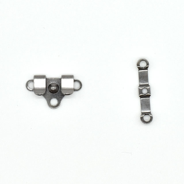 前カン（L-520K） 黒.ブラックニッケル 5組入 08Bg99_