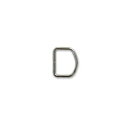 \期間限定10%OFF/ 金属パーツ Dカン/山高 15mm Ni.ニッケル 4個入 08Bk99_