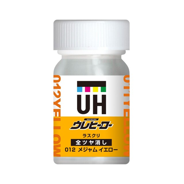 ※こちらの商品は離島への配送ができません。離島宛のご注文が入りました場合は当店でキャンセルさせていただきます。●内容量：15ml【商品の詳細】ウレヒーローは、PVCなどの軟質パーツ、ストレッチ生地などの柔軟素材に特化した塗料です。ゴムや布など柔らかい素材に対して塗装を行っても柔らかさが維持されます。柔軟性にすぐれており、幅広い素材への密着が可能です。高い伸縮性を持ち、ゴム素材やスポンジなどにも使用可能です。塗膜に自己修復性があります。多様な素材に密着し、金属にも使用可能です。撥水性に優れ、塗膜にべたつきがありません。【用途】・柔軟素材全般への着色・撥水コーティングとして※用途に合わせて検証の上ご利用ください。＜ご注意＞標準膜厚内(10μ前後)の場合、常温(20℃)で1時間ほどで指触乾燥(指で触っても指紋がつかない）の目安になります。完全硬化まで約3日〜1週間を目安にして下さい。屋外でも黄変はしにくいですが、雨や水が当たると水跡がつきます。水分が蒸発することで水跡が消える事がありますが、水垢は残る可能性は高いので屋外使用の際はご注意ください。使用する際は火気のない所で使用し、塗装中・乾燥中共に十分な換気を行い、防毒マスクを着用の上、皮膚に触れないよう手袋、必要に応じて保護眼鏡をご着用下さい。【ご注文前に必ずお読み下さい】・表示価格は1個の価格です。・ご覧になるディスプレイ環境により、実際のお色と異なる場合がございます。・予告なくパッケージが変更になる場合がございます。・当社の他オンラインショップと在庫を共有しており、注文が確定しても完売・欠品の場合があります。予めご了承下さい。