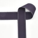 MOKUBA(木馬) ステッチグログランリボン(4649K) 36mm 4.グレー 07Aa99_