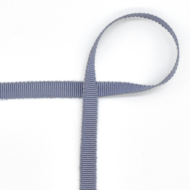 MOKUBA（木馬） グログランリボン（8000K） 7mm 4.グレー 07Aa99_