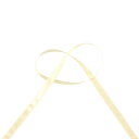\期間限定10%OFF/ サテンリボン ダブルシルクサテン(2000) 6mm 8.ペールイエロー 07Aa99_