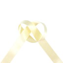 \期間限定10%OFF/ サテンリボン ダブルシルクサテン(2000) 18mm 8.ペールイエロー 07Aa99_