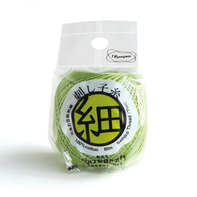 オリムパス 刺し子糸 細 単色 色番206 06Bi99_