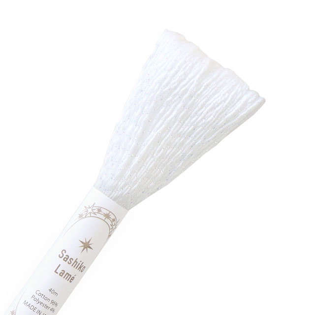 オリムパス 刺し子糸 ラメ糸 Sashiko Lame SL11.朝露 あさぎり 06Bi99_