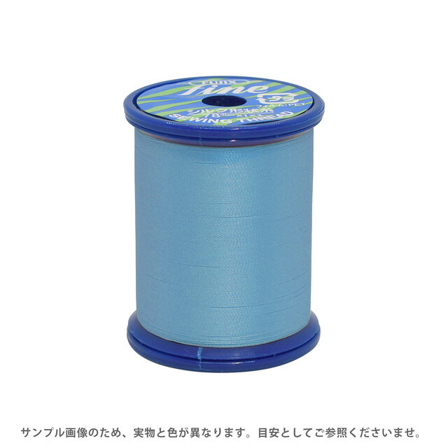 ●素材：ポリエステル100%●長さ：200m巻き●ミシン針：9〜14号【商品の詳細】シルクのような光沢感が美しく、やわらかい仕上がりが特徴のミシン糸です。ハイテク技術の結晶によりつくられた、細く、強く、縫いごこちの良い新機能縫い糸です。艶のある糸なので、サテン生地や裏地など光沢感のある生地の縫製に特におすすめです。【誠に恐れ入りますが、下記をご了承の上ご注文ください。】・当社物流システムの都合上、生地と糸の色合わせやご相談は一切承っておりません。・画像のお色はディスプレイや視覚環境等により、実際の色とはかなり誤差がある場合がございます。必ず商品名の色番号と番手（糸の太さ）をご確認の上、ご注文くださいませ。・お手持ちの生地に合う色をお探しの場合は、色見本帳にてご確認いただく事をおすすめ致します。・当社の他オンラインショップと在庫を共有しており、注文が確定しても完売・欠品の場合があります。予めご了承下さい。