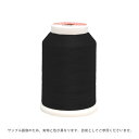ロックミシン糸 フジックス ハイスパン 90番 1500m巻(F53) 色番402.黒 08Ab99_