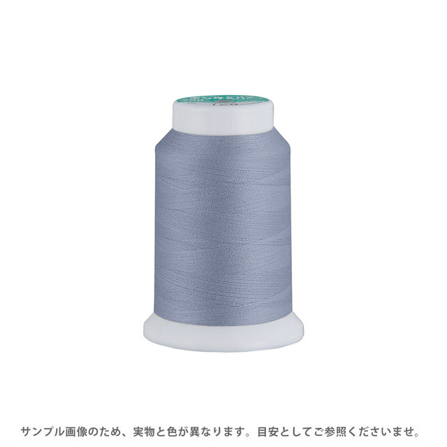●素材：ポリエステル100％●長さ：1000m巻き●ミシン針：9〜11号【商品の詳細】90番手のロックミシン糸。合繊縫い糸の中でももっともポピュラーに使用されているポリエステルスパン糸を原料として、「可縫性向上加工」を施した快適な縫い調子と均整な縫い上がりを得られる高機能縫い糸です。裁断ほつれ止めを目的とした「縁かがり」、縫い代の始末をかねた「飾り縫い」、布地と布地との「縫い合せ」などにご利用いただけます。【誠に恐れ入りますが、下記をご了承の上ご注文ください。】・当社物流システムの都合上、生地と糸の色合わせやご相談は一切承っておりません。・画像のお色はディスプレイや視覚環境等により、実際の色とはかなり誤差がある場合がございます。あくまで目安としてご参照ください。・必ず商品名の色番号と番手（糸の太さ）をご確認の上、ご注文くださいませ。・お手持ちの生地に合う色をお探しの場合は、色見本帳にてご確認いただく事をおすすめ致します。・当社の他オンラインショップと在庫を共有しており、注文が確定しても完売・欠品の場合があります。予めご了承下さい。