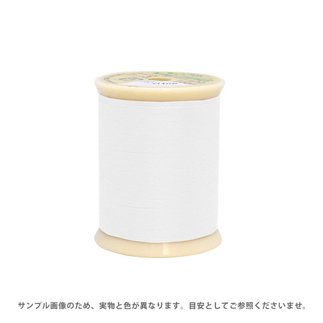 レザー用ミシン糸 フジックス キングレザー 30番 200m巻（1902） 色番401.白 08Ab99_