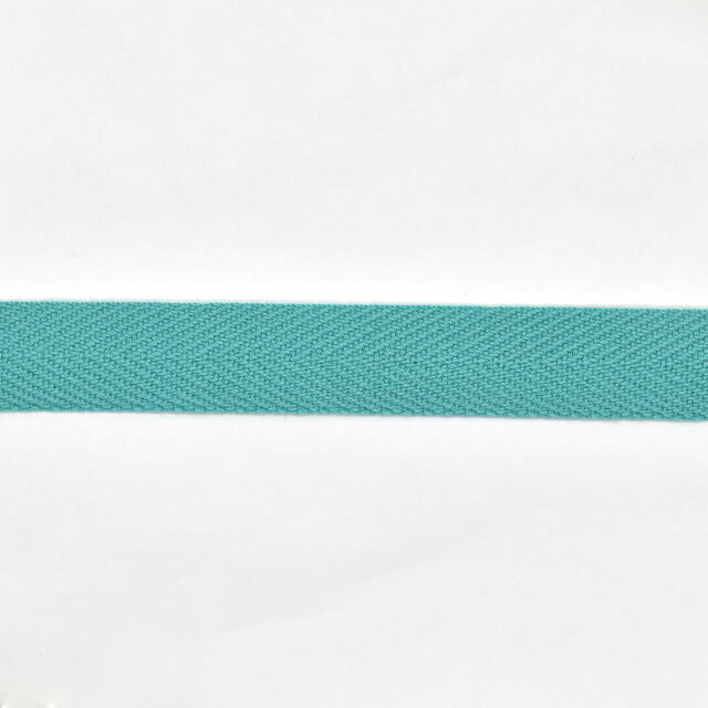＼期間限定20％OFF／ 持ち手用テープ ハイバンド杉綾 約20mm幅/約1mm厚 36.ブルーグリーン 08Be18_