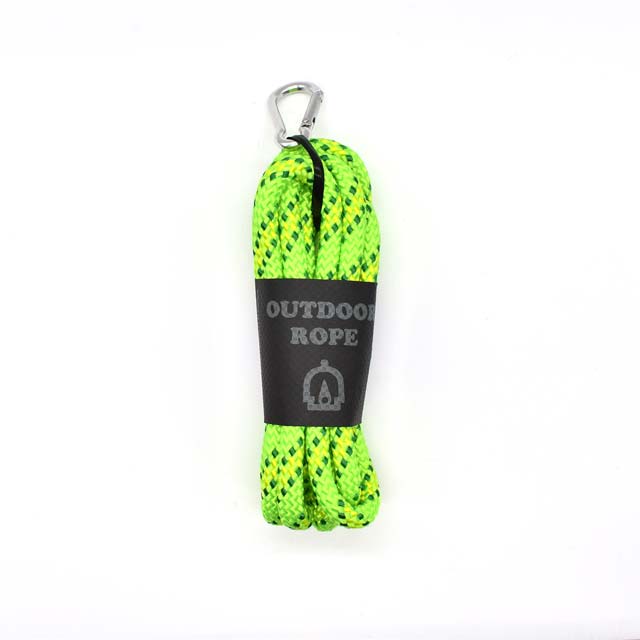 メルヘンアート アウトドアロープ 8mm 2m巻 1842.ネオンイエロー 08Be99_