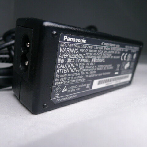 【正常動作中古品】【Panasonic CF-S10/N10/J10/B10】純正ACアダプタ　CF-AA6402A M1