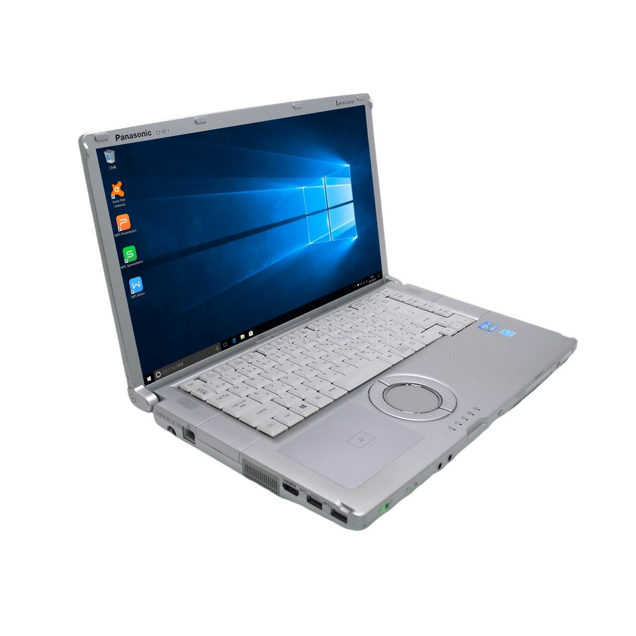 パナソニック Panasonic Let's note CF-B11 Core i3 8GB 新品SSD4TB DVD-ROM 無線LAN Windows10 64bitWPSOffice 15.6インチ ノートパソコン 中古パソコン 【中古】 3