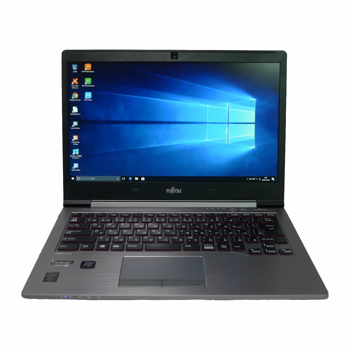 FUJITSU Notebook LIFEBOOK U745 Core i5 8GB 新品SSD4TB 無線LAN Windows10 64bitWPSOffice 14.0インチ モバイルノート 中古 中古パソコン 【中古】【美品】 ノートパソコン