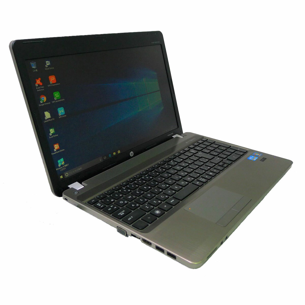 HP ProBook 4530sCore i3 4GB HDD320GB スーパーマルチ 無線LAN Windows10 64bitWPSOffice 15.6インチ 中古 中古パソコン 【中古】 ノートパソコン 3