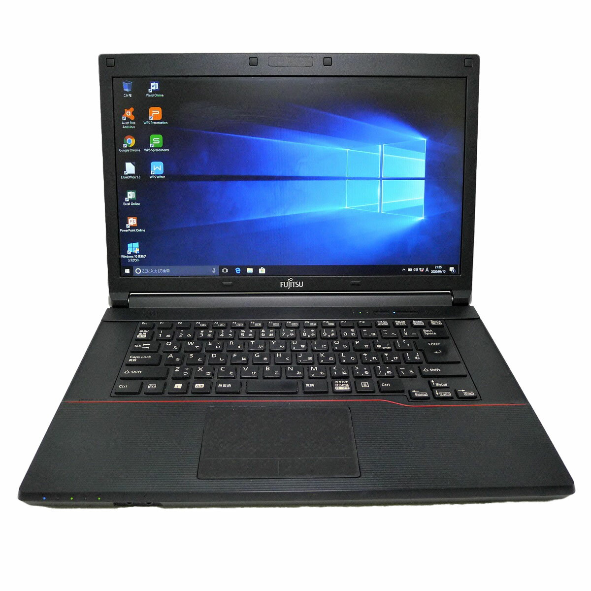 FUJITSU Notebook LIFEBOOK A574 Core i5 4GB HDD250GB 無線LAN Windows10 64bitWPS Office 15.6インチ 中古 中古パソコン 【中古】 ノートパソコン 1