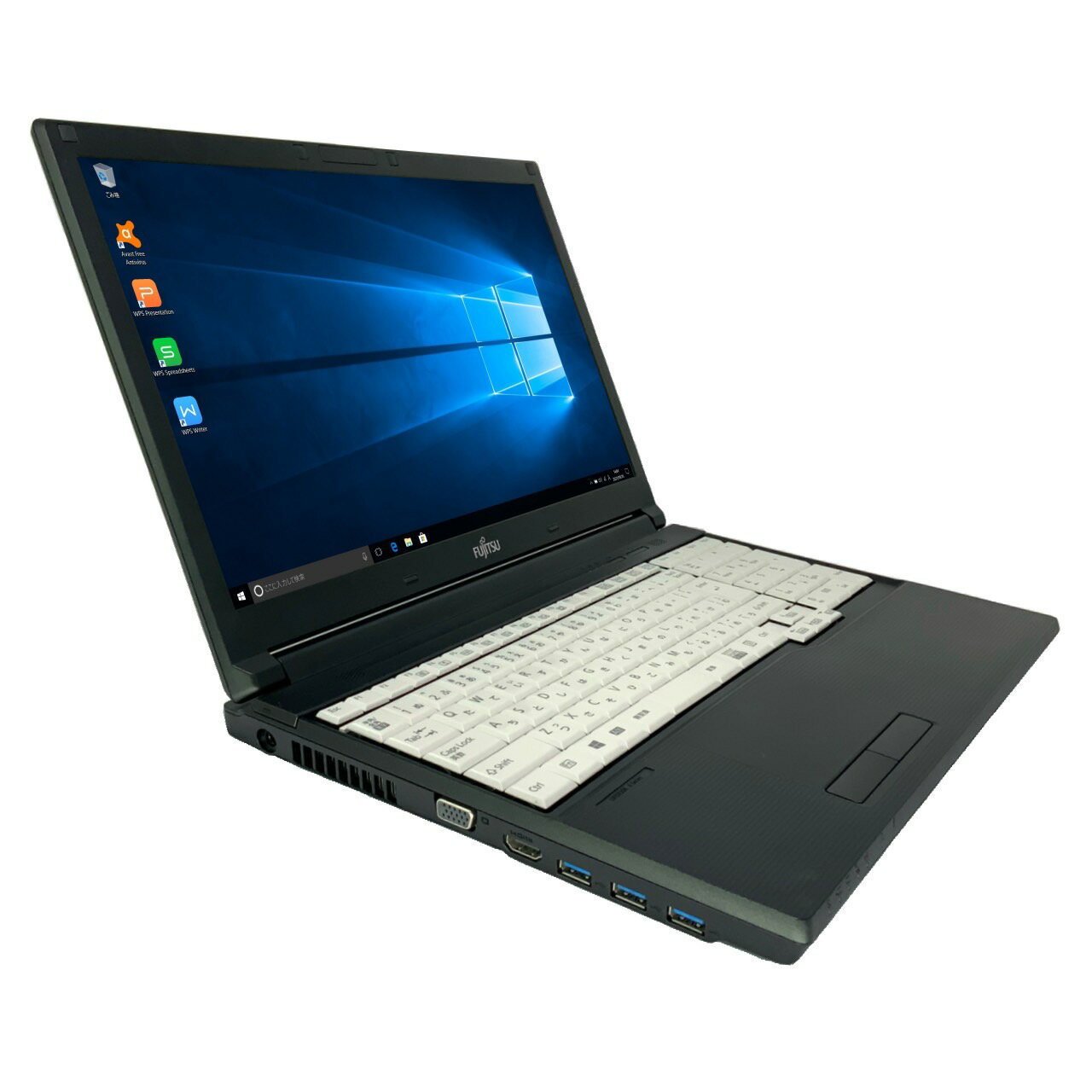 FUJITSU Notebook LIFEBOOK A576 Celeron ノートパソコン Office 32GB HDD320GB